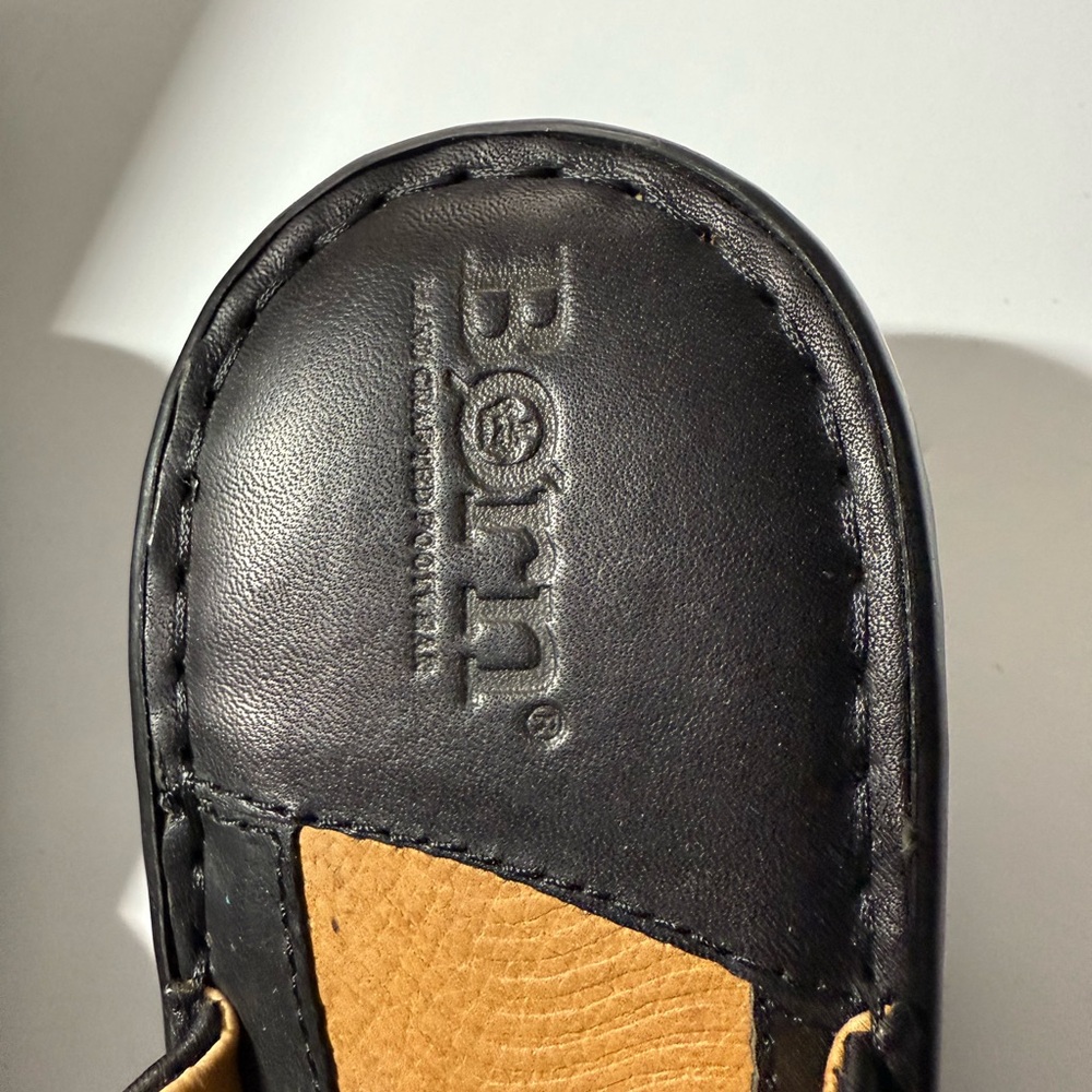 Born Sandals Black Woman’s Size 9 Orig Box - Picture 4 of 9